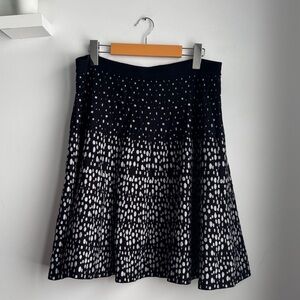 Elegant Black and White Women's Skirt